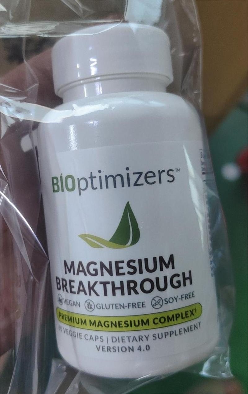 BiOptimizers Magnesium Breakthrough Supplement 4.0 - 60 Capsules Secondary image