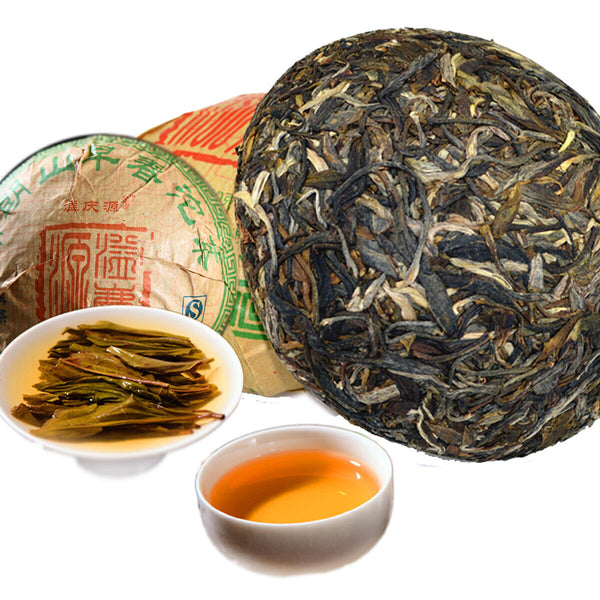 Puerh Tea Raw Tea Early Spring Chinese Older Tree Health Care Green Food 250g
