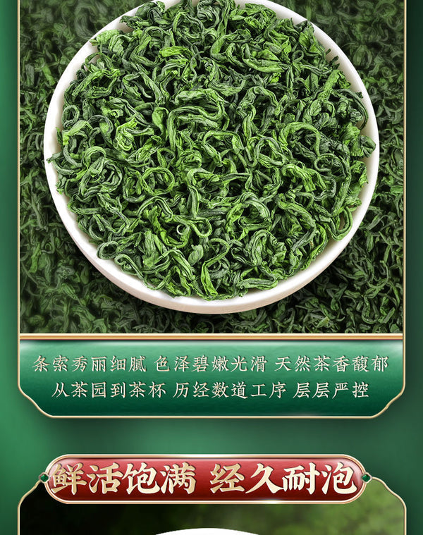 Premium Handcrafted Maojian Green Tea Authentic High Mountain Spring Tea 50g Can