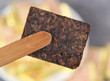 500g Yunnan Pu'er Palace Golden Brick Pu'er Tea Ripe Tea with Jujube Fragrance