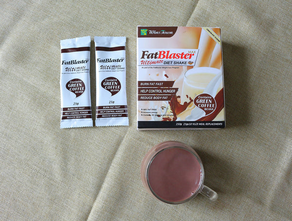 Weight Loss Fat Blaster Chocolate Diet Shake Meal Herbal Slimming 25g*10bags