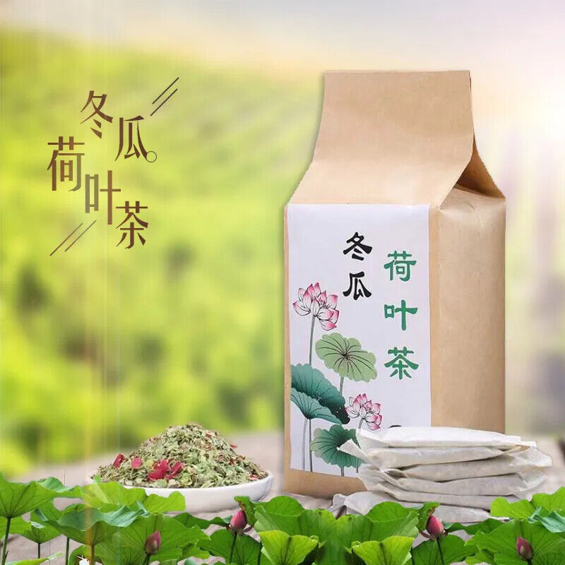 Winter Lotus Leaf Tea Bag Melon Cassia Seed Making Camellia Herb Health Tea 120g Main image