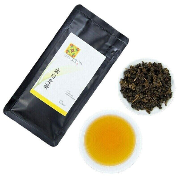 Gabaron Oolong Tea Taiwan High Mountain Strips Shape Gaba Tea 100g