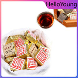50g-500g Yunnan Bulk Ripe Puerh Tea Bohai Square Mini Puer Tea Brick Tea 1Pc/Cup