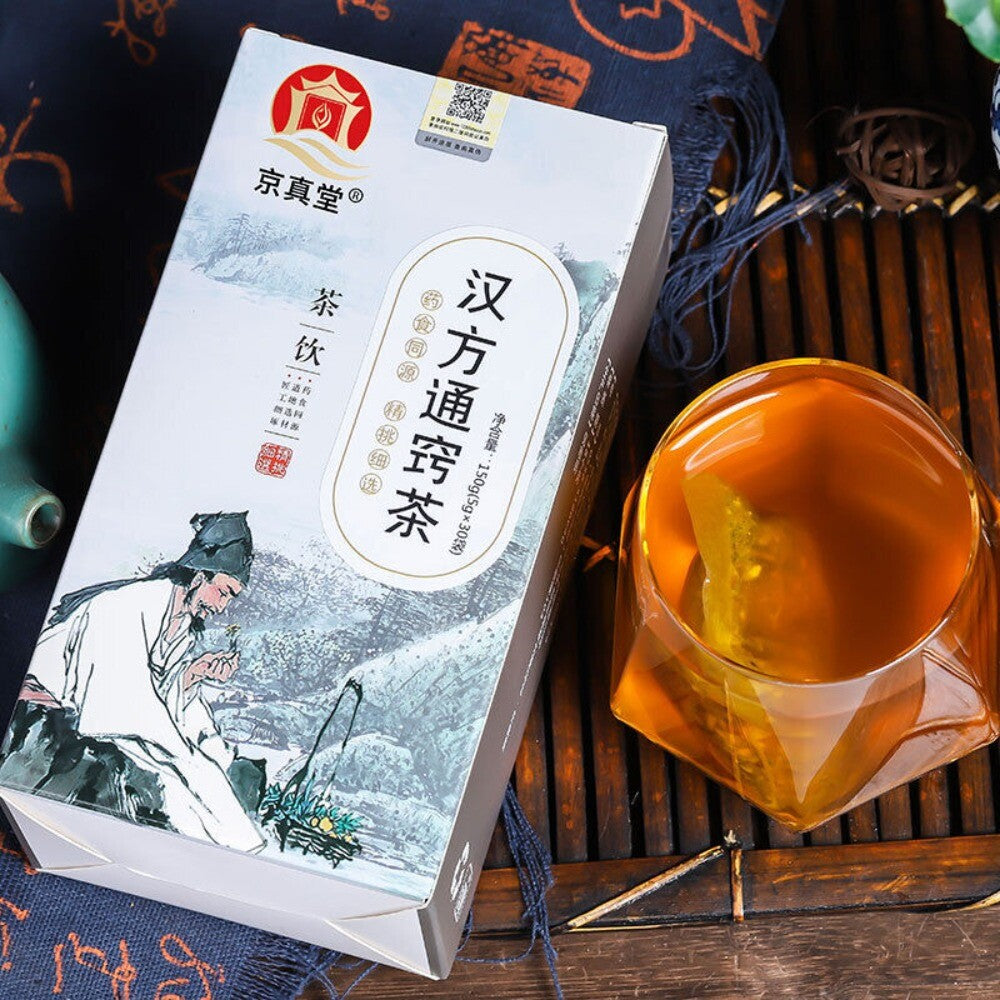 Bai Zhi Mint Houttuynia Chrysanthemum Herbal Tea Ear Nasal Support Blend