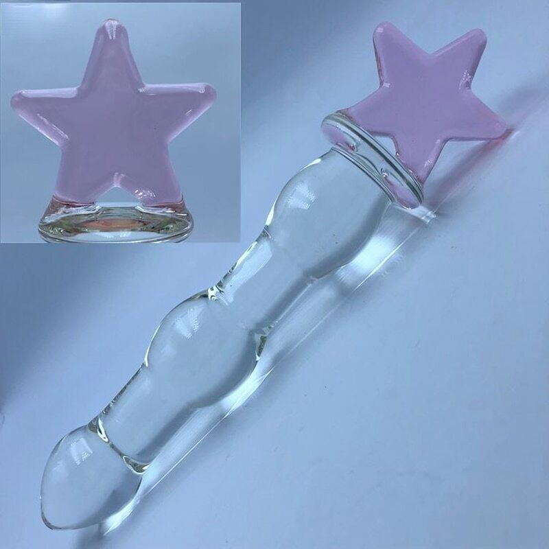 Crystal Glass Anal Plug Vaginal Anus Beads Butt Plug Sexual Toy Butt plugs