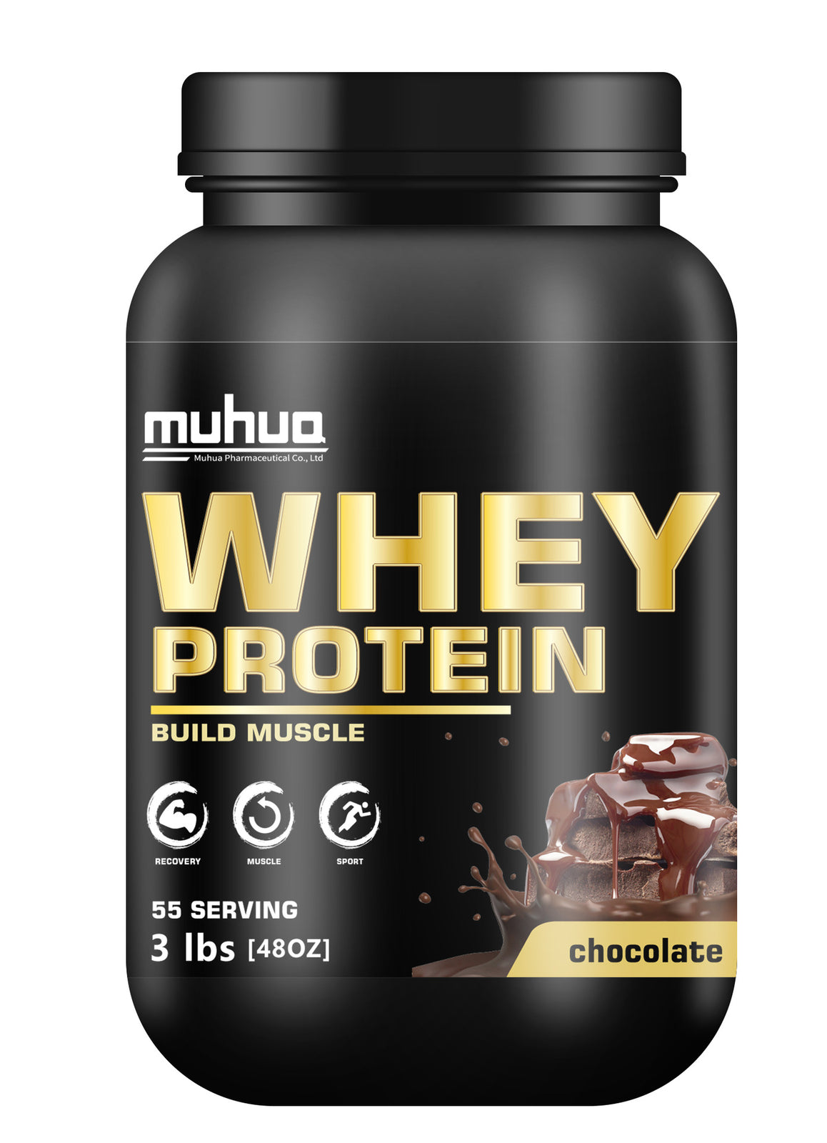 3lb Bulk Whey Protein ISOLATE (NOT concentrate) Manufacturer Direct CHOCOLATE Main image
