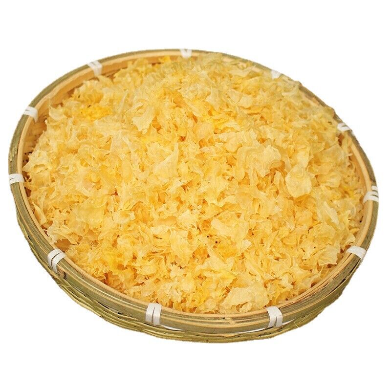 Crushed Sue Bai Mu Er Snow Fungus Gutian Serpihan Kulat Putih White Fungus 250g