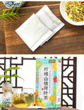 150G lemon hawthorn lotus leaf tea 16 flavors of tea health non-fat flow tea