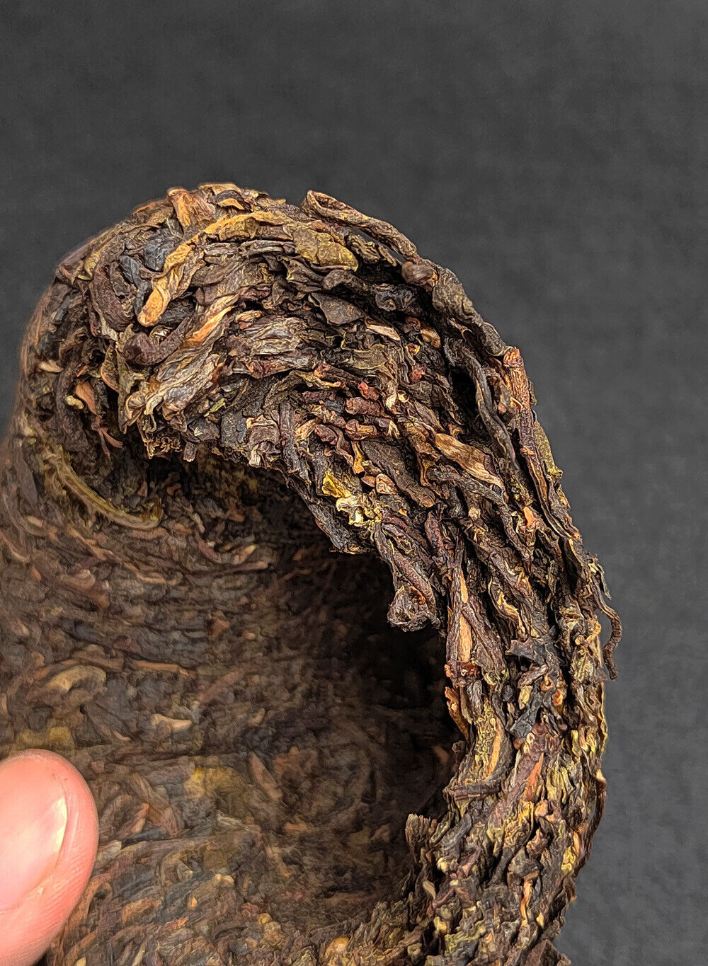 Tuocha Yunnan Pu'er Raw Tea Smoky Pu'er 200g Flame Tuo Yunnan Tea Smoky Tea