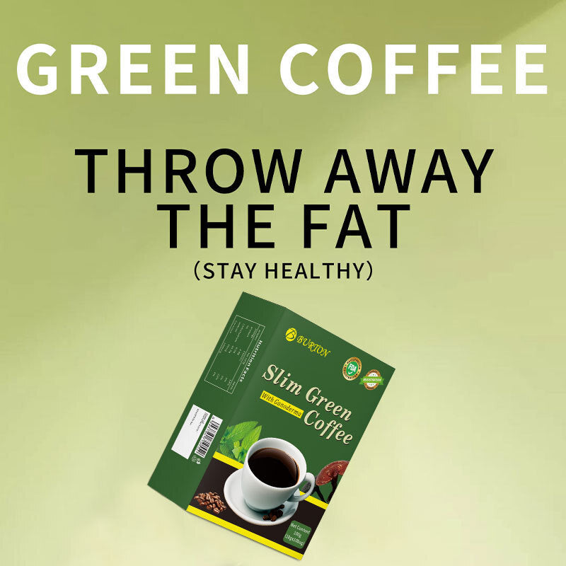 Slimming Green Coffee Instant Fat Burn Weight Loss Coffee 10g*20 Bags Secondary image