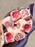 150g Juice Flavored Snack  Heart Filled Soft Candy White Peach Strawberry