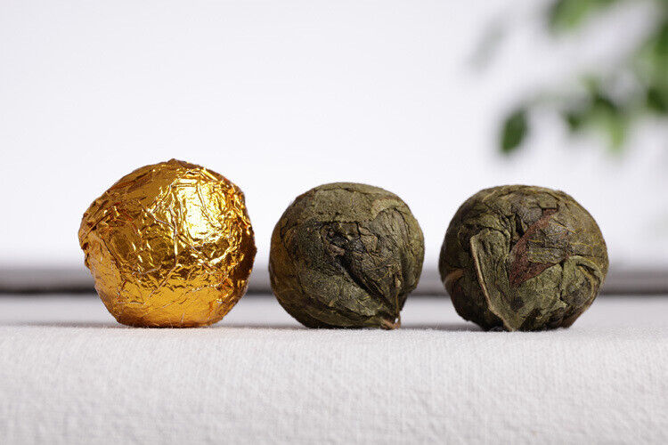 Yunnan Puerh Tea Raw Tea (Tin) Gold Leaf Dragon Ball 500g loose tea