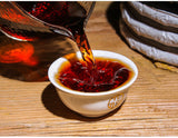 357g Yunnan Pu'er Ripe Tea Cake Tea Ma Bang Gong Cakes Aged Pu'er Tea Cake