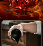 Menghai Ancient Tree Ripe Pu-erh Tea 200g 10-Year Aged Small Gold Brick