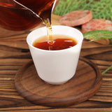 Fragrant Flower Tea Yunnan Pu-erh Tea Cake with Rose Petals Aged Rose Pu-erh Tea