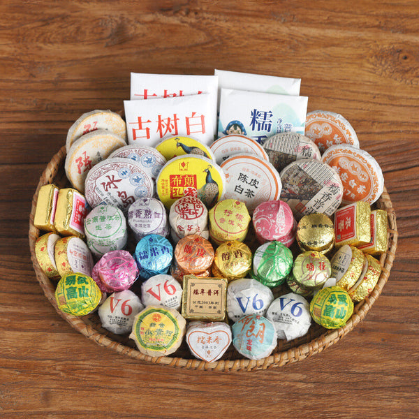 Yunnan Menghai Pu'er Tea 31 Flavors Assorted Set Natural Pure No Additives