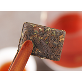 500g Puerh ripe tea small tuocha glutinous small square brick tea