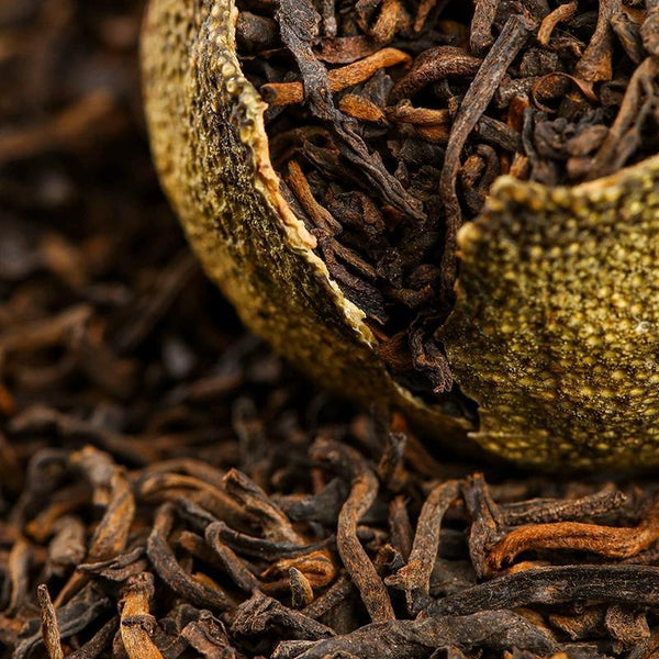 2014 100g Pu'er Healthy Tea  Imperial Ingredients New Hui Xiaojing Orange