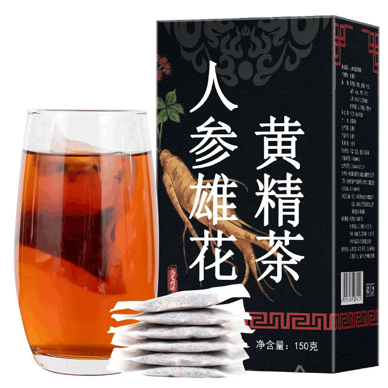 150g Chinese Wolfberry and Jujube Health Tea for Men Ginseng Five Treasure Tea Secondary image