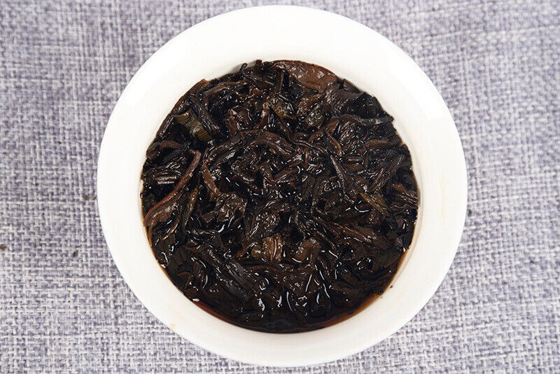 Yunnan Pu'er Ripe Tea Golden Bud Ripe Tea Brick 250g