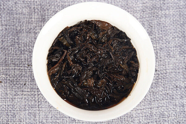 Yunnan Pu'er Ripe Tea Golden Bud Ripe Tea Brick 250g