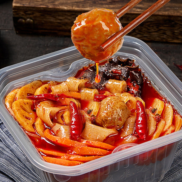 Noodle Rice Bowl Convenient Gourmet Snack Instant Self-Heating Hot Pot Spicy