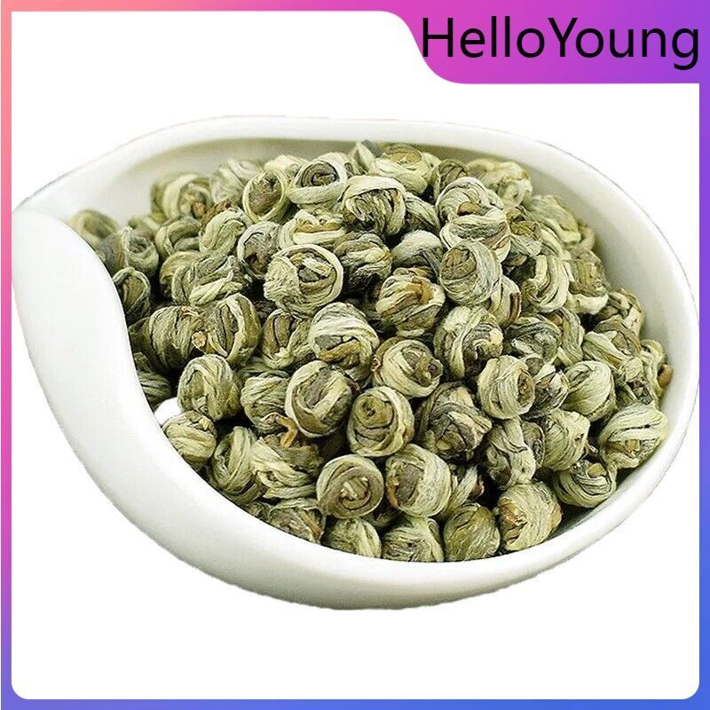 Puer King Chinese Flower Green Tea Premium Jasmine Dragon Pearl Ball Tea Main image