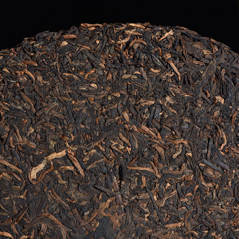 357g YikuChun Tea Leaves XiaoduSai Ancient Tea Pure Material Pu'er Ripe Tea Cake Secondary image