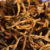 Dianhong Tee  Ancient Old Tree Yunnan Dian Hong Golden Buds Brick Black Tea 250g