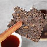 250g Jujube Fragrant Brick Big Leaf Top Old Pu'er Tea Health  Ripe Tea