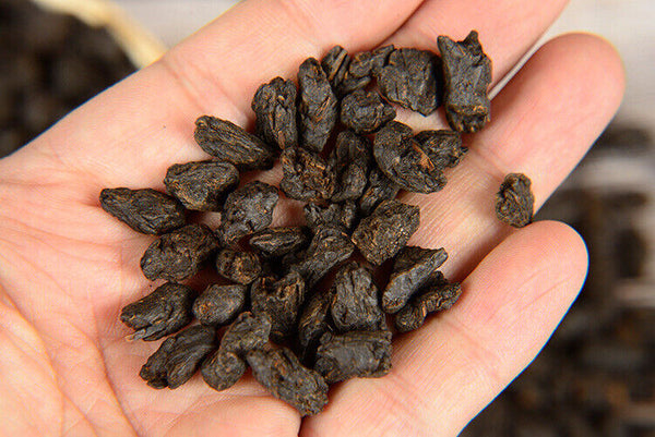 Yunnan Pu'er Tea Glutinous Fragrance Tea Fossilised Cooked Tea 500g loose tea