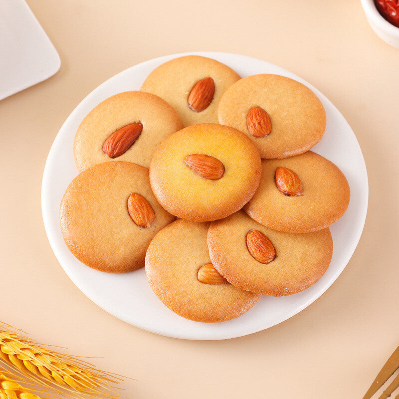 Almond Red Date Yam Crisps Healthy Crunchy Nutritious Snack Main image