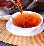 250g Yunnan Pu'er Tea Ripe Tea Brick Aged Old Brick Tea