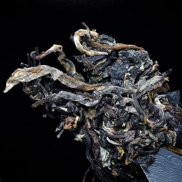 Scrape Wind Walled Puerh Raw Tea Yiwu Tea District Seven Son Cake Tea 357g Cake
