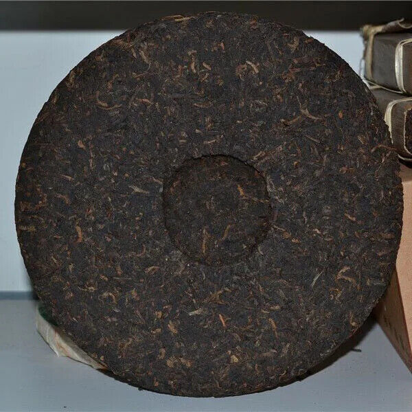 Puer Cooked Tea Cake 357g Large Tree Menghai Qi Zi Bing Cha Famous Yunnan Pu Erh