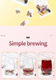 Mulberry rose tea Healthy Herb Tea Bag 100g/3.52oz