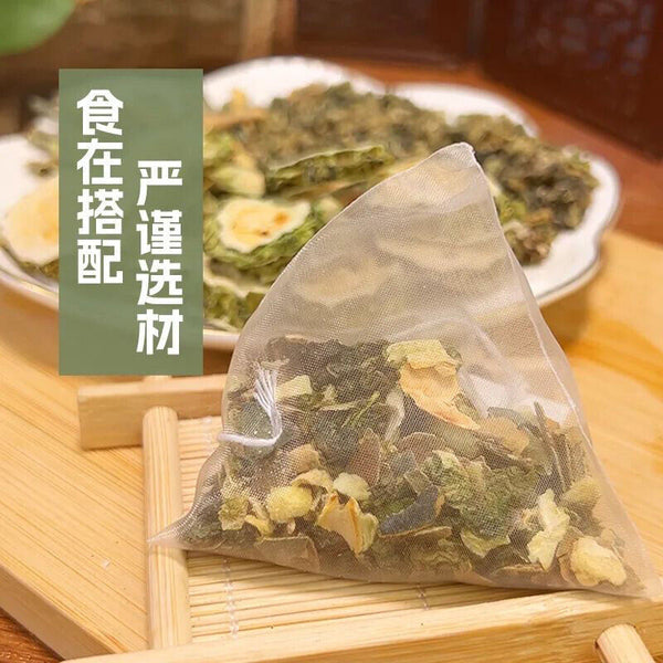 Mulberry Leaf & Bitter Melon Tea with Winter Melon Peel Herbal Wellness Drink