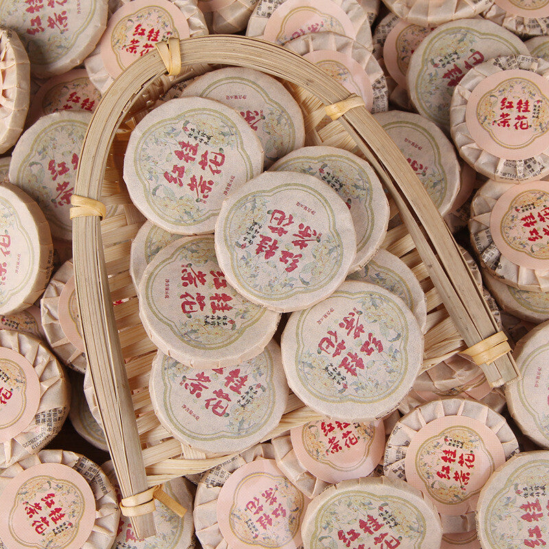 Small Tuocha Thin Slice Fragrant Osmanthus Black Tea Premium Fengqing Red Tea Secondary image