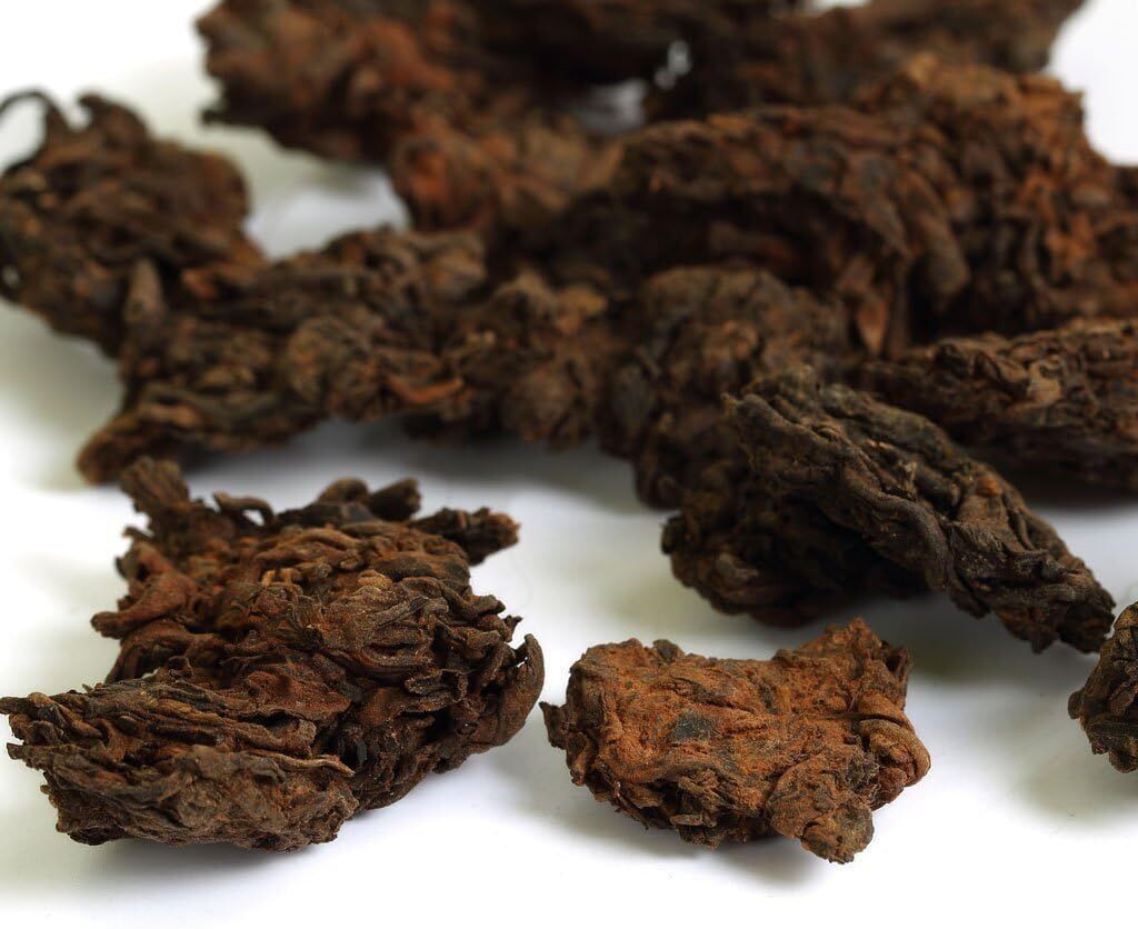 Puerh Tea Cake 250g / 8.8oz Year Ripe/Shu Supreme Aged Natural -Tuocha Head