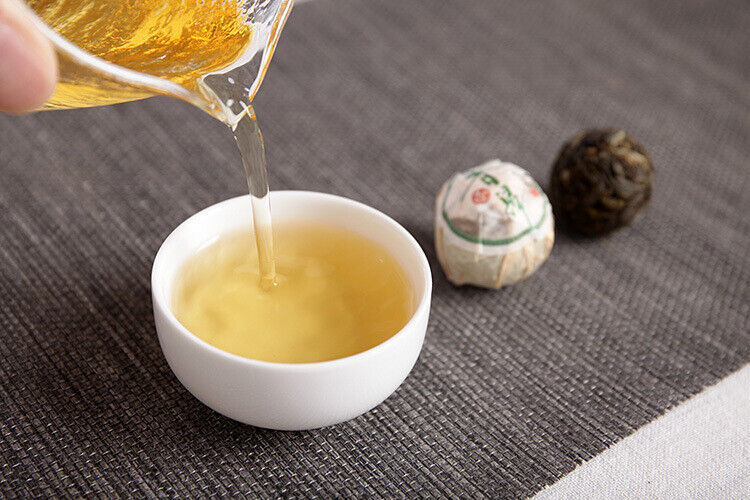 Yunnan Pu'er Tea Xigui Longzhu Big Tree Raw Tea Mini Small Tuo Tea 500g Bulk