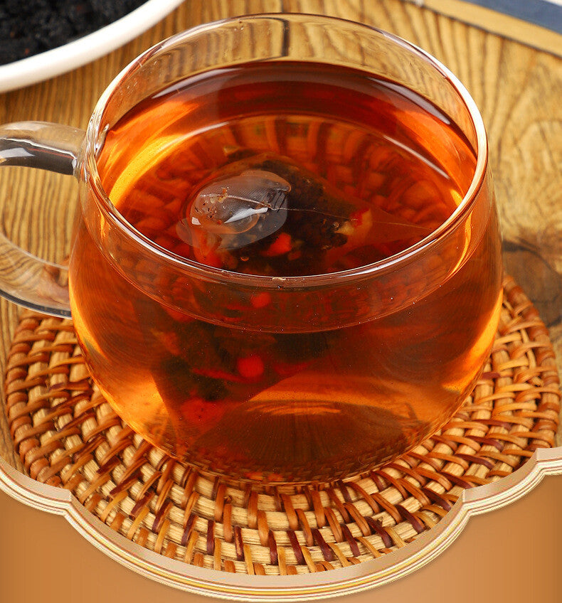 Maca Goji Herbal Blend for Men's Vitality Ginseng Mulberry Five Treasure Tea