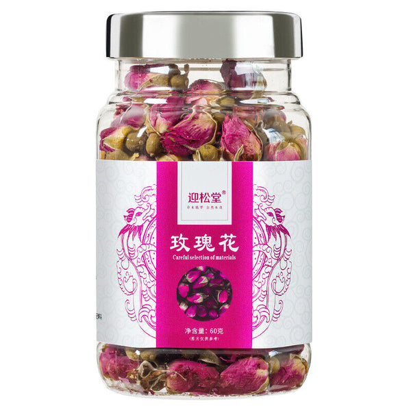 Flower Tea 60g Pingyin Rose Tea Wellness Tea Canned  Healthy Drink