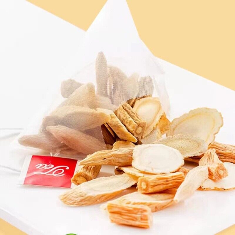 Yuanqi Sibao Tea Astragalus Maidong, American Ginseng Codonopsis Independent Bag