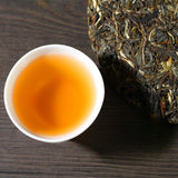 357G natural Yunnan Qizi Cake Pu erh Raw Tea - High Quality Lao Ban Zhang Tea
