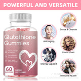 Glutathione Skin Whitening Gummies Anti-Aging, Detoxification,Protect the liver