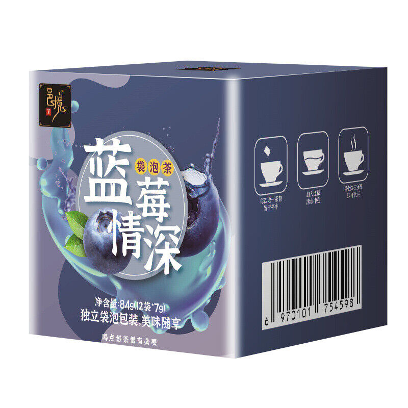 Blueberry Flower and Fruit Tea New Product Fragrance Tea 84g (7g*12 bags) Main image