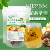 Tangerine Peel & Monk Fruit Tea: 12x10 Pyramid Bags, Natural Blend