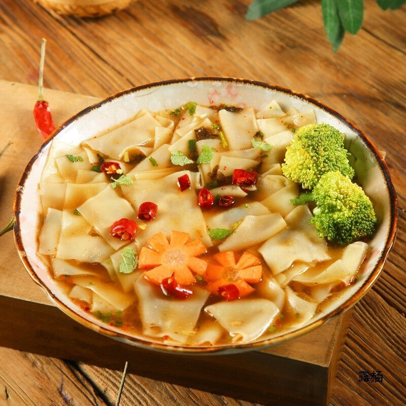 Instant Noodles Boxed Convenient MealSour Soup Noodles with Seaweed Shrimp