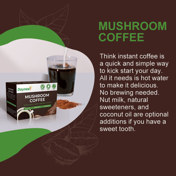 Slimming Products Weight Loss Coffee Mushroom Coffee Drinks Powder
